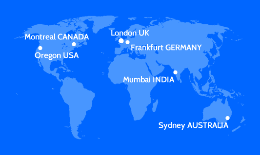 global website monitoring locations